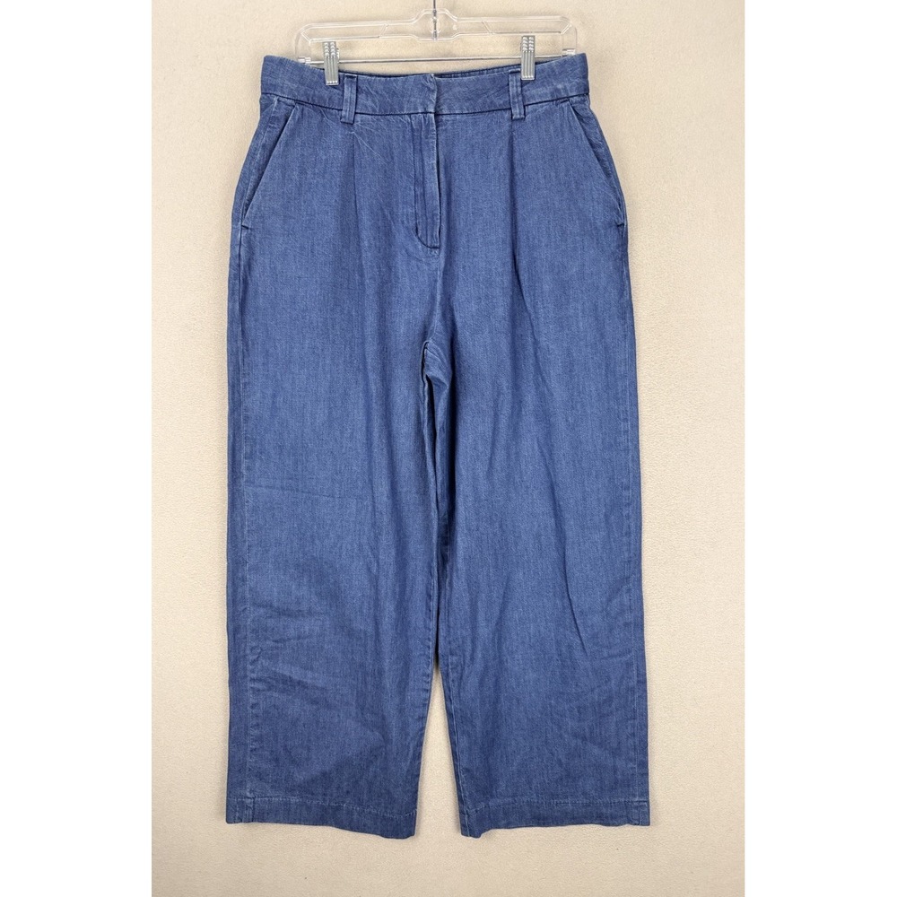 Old Navy Women's Sz 10 Extra High Rise Wide Leg Pleated Front Y2K Pants